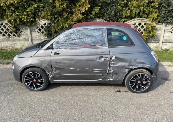 Fiat 500 cena 16400 przebieg: 130747, rok produkcji 2010 z Turek małe 191